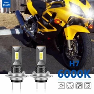 For Honda CBR600F4i 2001-2006 LED Motorcycle Headlight Hi/Lo Beam White Bulbs - Picture 1 of 12