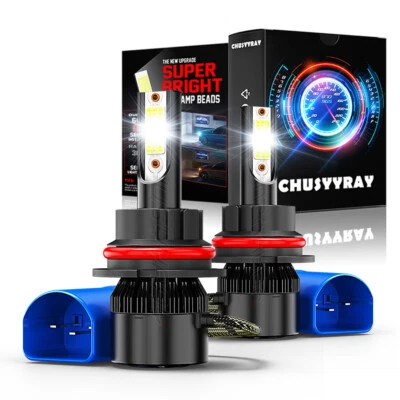 Lâmpadas de farol alto/baixo de LED para Lincoln Town Car 1995-2002 6000K 2x 9007 - Imagem 1 de 4