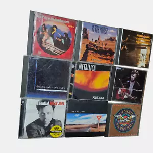 Lot of 9 Rock Blues Metal CDs - Tom Petty & The Heartbreakers, Petra, Metallica - Picture 1 of 8