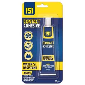 151 Contact Adhesive Glue Felt Fabric Repairs Leather Re-trimming Upholstery DIY - Picture 1 of 1