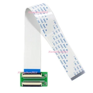 FFC FPC 40pin 0.5mm Pitch Ribbon Flat Cable HDD ZIF+Adaptor extend connector - Bild 1 von 1
