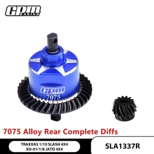 GPM Steel&7075 Alloy Rear Complete Diffs For TRAXXAS Slash XO-01 Jato 4S Rustler - Picture 1 of 7