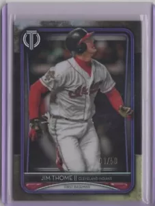 Topps Tribute Purple #84 Jim Thome 2020 01/50 - Imagen 1 de 2
