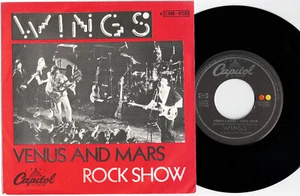 PAUL McCARTNEY & WINGS - VENUS AND MARS/ROCK SHOW Very rare 1975 dutch 7" P/S M- - Picture 1 of 2