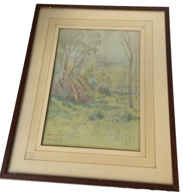 JEAN-AIME SAINT-CYR GIRIER (1837-1911) PAISAJE CON ÁRBOLES Foto 1 de 4