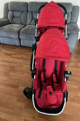 Baby Jogger City Select Lux Compact Fold All Terrain Stroller - Red - Image 1 of 4