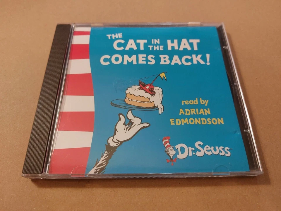 CD audiobook ~ Dr Seuss Cat In The Hat Comes Back ~ unabridged Adrian Edmundson - Image 1 of 1