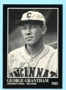 1991 The Sporting News # 292 George Grantham -- Reds -- Box 125