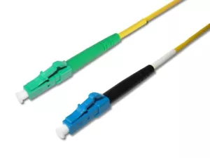 Bretella ottica LC/APC - LC/PC, fibra ottica 9/125 SM OS2 Made in Italy - Bild 1 von 2