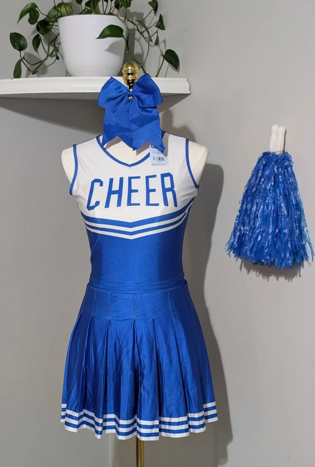 Mujeres Adulto XS Disfraz de Animación Halloween Sexy Traje de Baile Pompones y Lazo  Foto 1 de 4