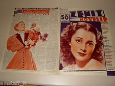Olivia de Havilland = Lilian Harvey = 1937/50 = NOVELLE Zenith = COVER MAGAZINE = Actress =