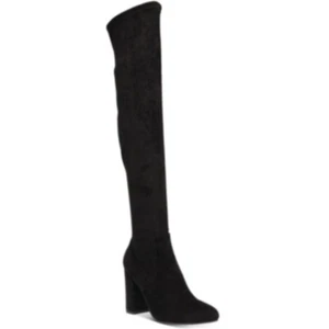 Wild Pair Women’s Black Heel Zip-up Dress Boots Size 5M NWB - Picture 1 of 4
