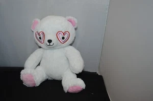 Hallmark Teddy Bear Heart Eyes Plush Stuffed Animal Toy 8” Valentine's E3 - Picture 1 of 4