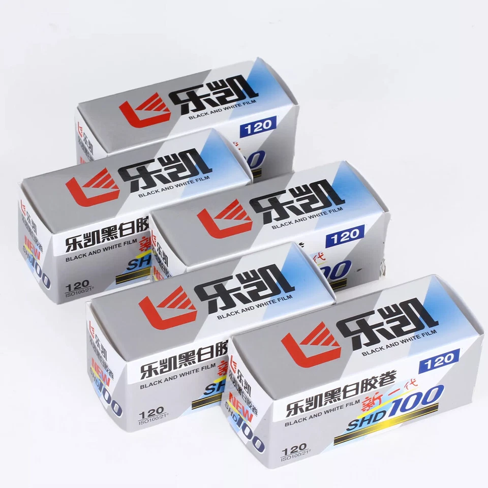 Nuevo SHD 100 Blanco y Negro 120 ROLLO PELÍCULA Negativos Película ISO100/21° Fecha 05-2026 Foto 1 de 4