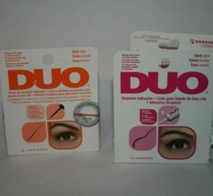 PACK OF 3 Duo Eyelash Adhesive, Dark Tone lot of 3 - Picture 1 of 2