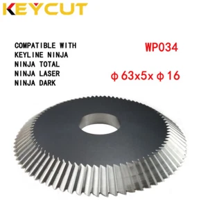 Fresadora WP034 63x5x16 compatible con Keyline NINJA Laser Total - Imagen 1 de 5