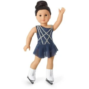 American Girl Doll Label Team USA set pattinaggio di figure nuovo con scatola - Foto 1 di 1