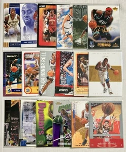 90s 2000s Basketball Card Lot 27 RC Rookies Stars Inserts Iverson Payton Malone - Picture 1 of 4