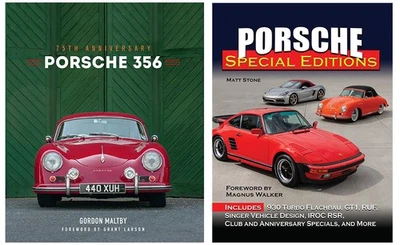 Porsche 356: 75 aniversario y Porsche ediciones especiales — juego de 2 libros; archivo Foto 1 de 3