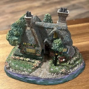 Vintage Thomas Kinkade Weißdorn Dorf Filkins Landhaus Skulptur 5x3" Nr. 4929 - Bild 1 von 10