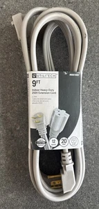 **NUOVO** Utilitech 9 piedi 12/3 3 poli SPT-3 cavo condizionatore resistente 250v - Foto 1 di 1