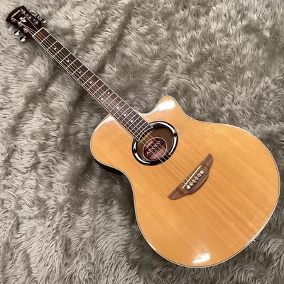 Yamaha APX500 Natural Thin Body Acoustic Electric Guitar - Image 1 of 4