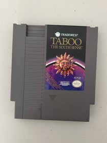 Taboo the Sixth Sense (Nintendo NES, 1989) TESTED WORKING