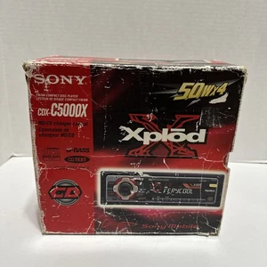In Box SONY Xplod CDX-C5000X Car Stereo CD Radio CD Changer Untested AS IS! - Picture 1 of 11
