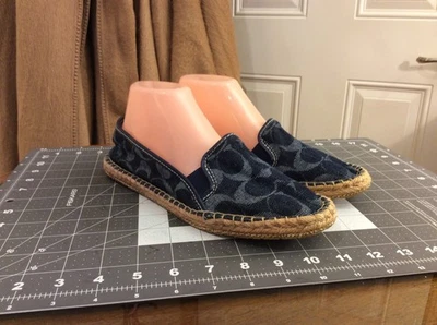 Coach "Jacinta" Multicolor Monograma Latas Esparille Planas Talla 8.5M Foto 1 de 4