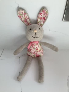 Jellycat Small Posie Bunny Retired Rabbit Baby’s Rattle Comforter Plush - Picture 1 of 8