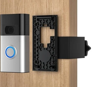 No-Drill Doorbell Mount for Ring (2nd Gen 2020) – Renter & Temporary Use Friendl - Picture 1 of 4