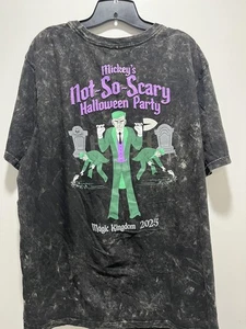 2025 Disney Parks Mickey’s Not So Scary Halloween Party Haunted Mansion Shirt XL - Bild 1 von 4