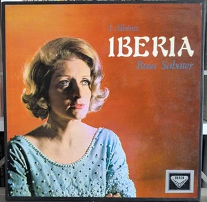 ALBENIZ Iberia ROSA SABATER Decca SXL 29033/4 WB Stereo , Spain only 2 Lps Box - Picture 1 of 4