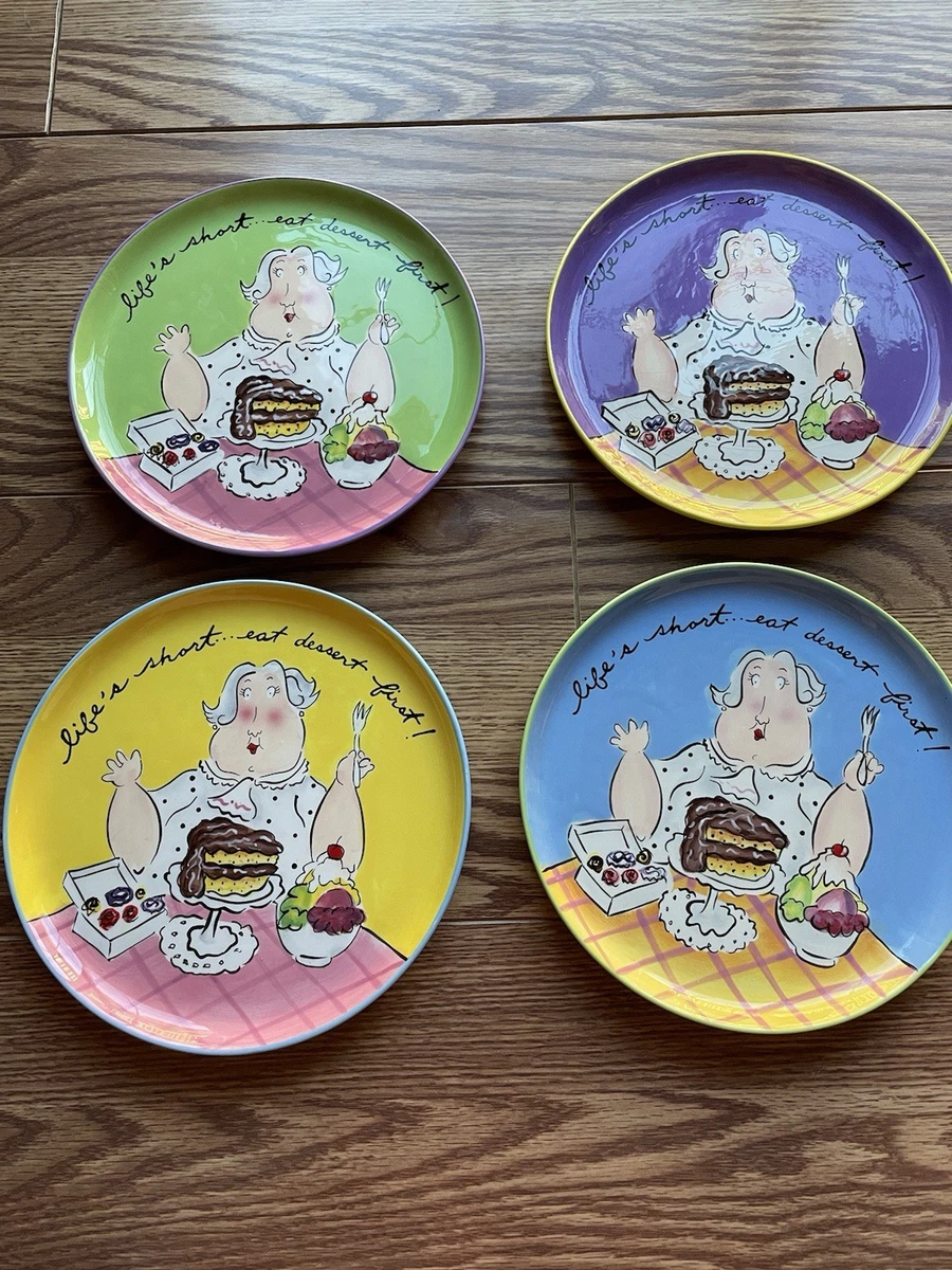 Mud Pie Servierschüssel-Set – Grün Gepunktet, 11,4 X 24,9 Cm, Mit Löffel