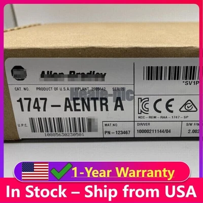 AB 1747-AENTR Series A Communication Module Sealing 1747AENTR  US Free Tax - Image 1 of 4