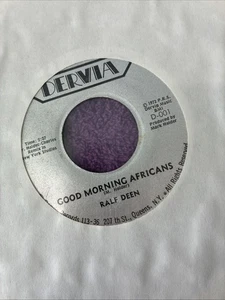 RALF DEEN GOOD MORNING AFRICANS/ESCAPE DERVIA LBL (1972) VG+ - Picture 1 of 3