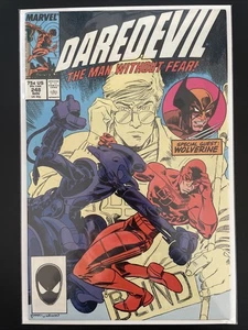Daredevil #248 (Marvel) The Man Without Fear Wolverine - Picture 1 of 7