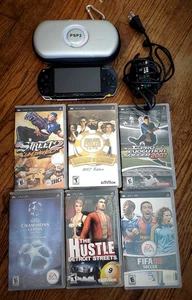Sony PlayStation Portátil PSP + 6 Juegos + Batería Nueva + Estuche + Cargador + Memoria 2GB - Imagen 1 de 1