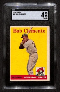 1958 Topps #52a Bob Clemente - Picture 1 of 2