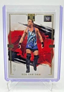 2023 Panini Impeccable WWE Rob Van Dam #78 Gold SSP /35 Wresting Card - Bild 1 von 2