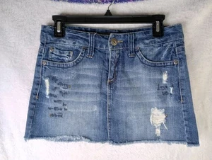 Official VAMPIRE DIARIES Jean Mini Skirt Size 3 See Pictures And Description - Picture 1 of 12