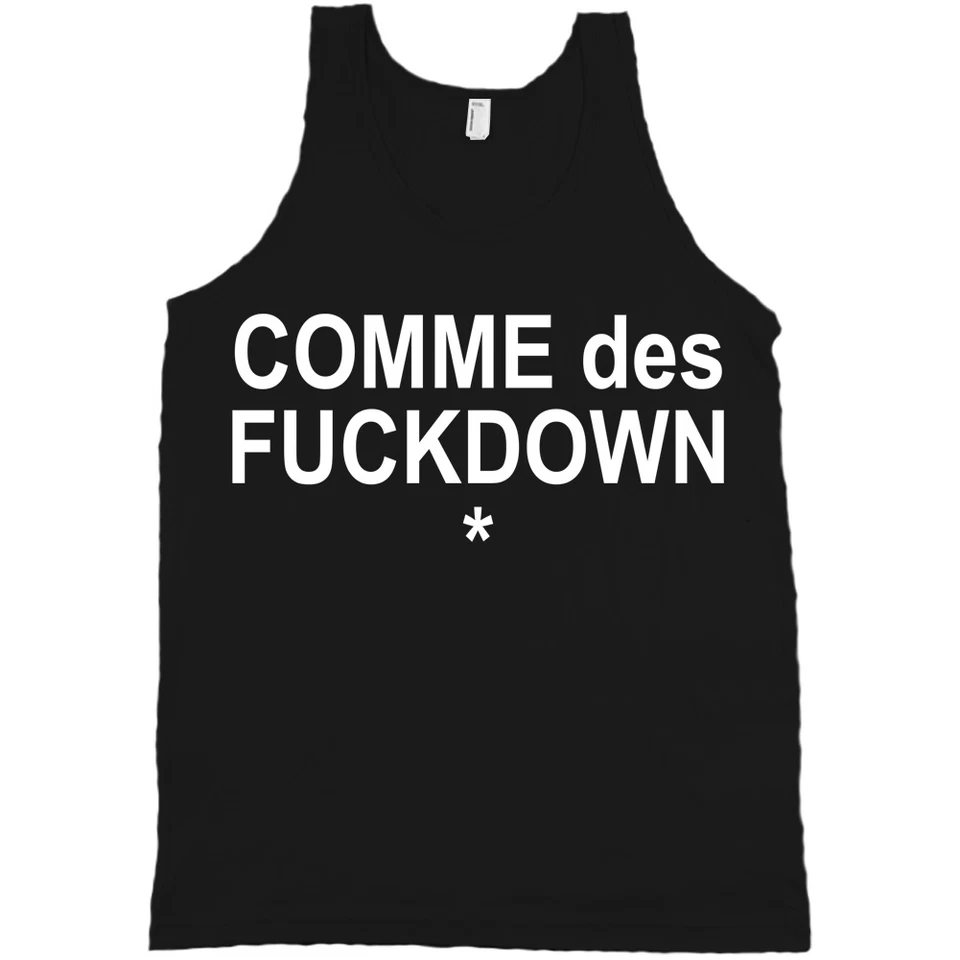 COMME des FUCKDOWN Bella + Canvas Tank Top Shirt ASAP Rocky *ALL SIZES & NEW* - Image 1 of 1