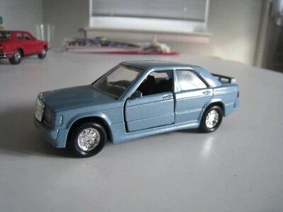 Vintage 1980s Matchbox Super Kings Mercedes Benz 190E 2.3-16v Toy Car 5" long - Image 1 of 3