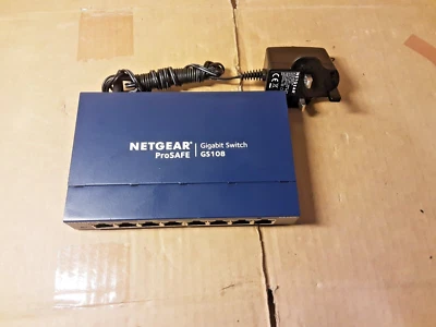 Netgear GS108v4 ProSAFE 8 Port Gigabit Network Switch - Image 1 of 4