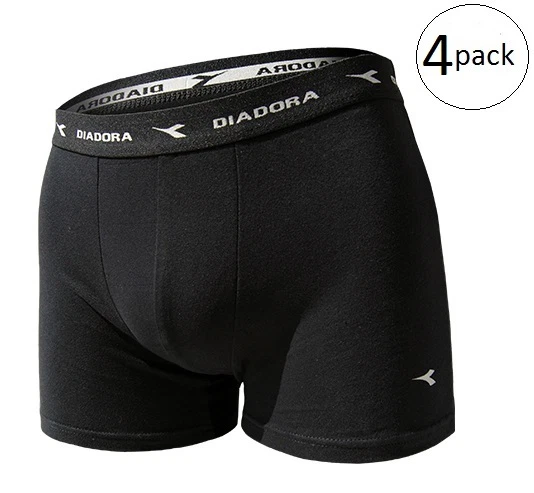 Set 4 Pezzi Uomo DIADORA Slip / Boxer Bianco Nero Assortito Varie Taglie - Immagine 1 di 1
