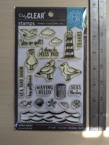 Hero Arts "Seas the Day"   Stamp Set - Picture 1 of 2