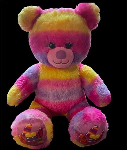 Build A Bear Candy Pop Collection 16” Plush Pink Yellow And Purple - Picture 1 of 4