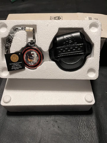 Franklin Mint DALE EARNHARDT SR Nascar # 3 Vintage POCKET WATCH Hard To Find Cover