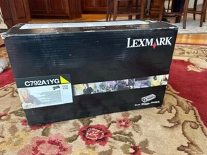 Lexmark C792X1YG X792 | C792 Yellow Extra High-Yield Toner, 20,000 Page-Yield - Afbeelding 1 van 3
