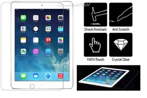 Premium HD Tempered Glass Screen Protector for Apple iPad Air, iPad Air 2 - Picture 1 of 3